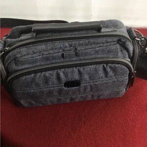 Gray Men's Crossbody Bag